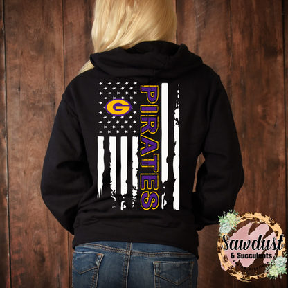 Granbury Pirates Flag Spirit Wear