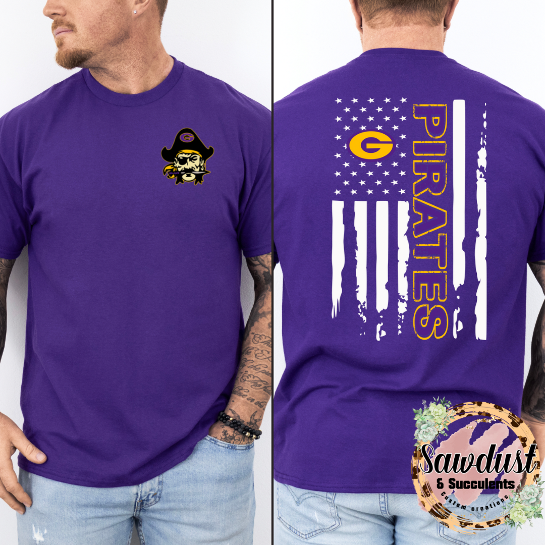 Granbury Pirates Flag Spirit Wear