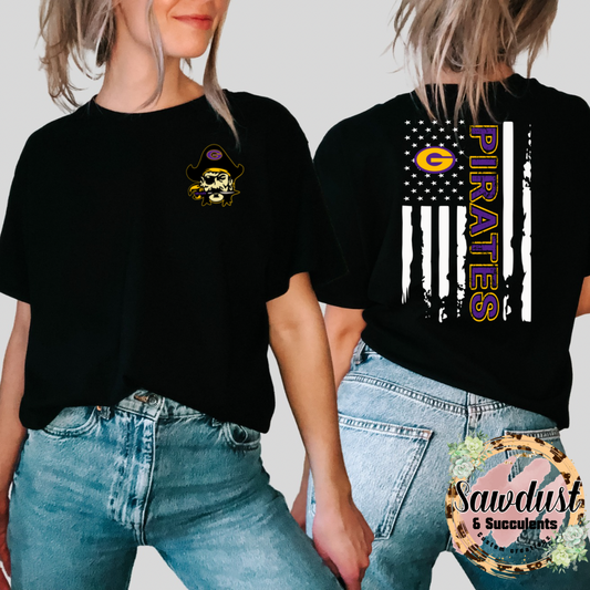 Granbury Pirates Flag Spirit Wear