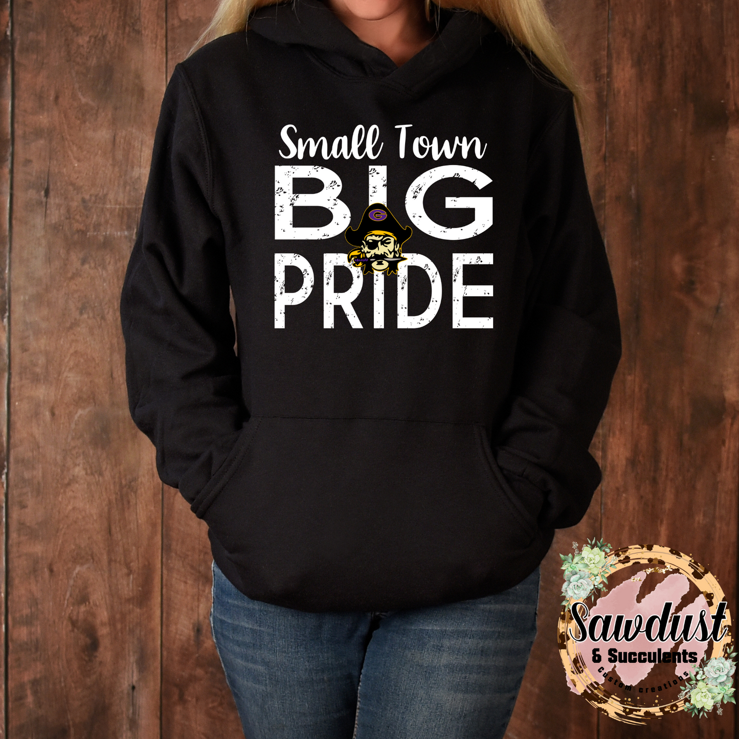 Granbury Pirates Little Town Big Pride Spirit Wear