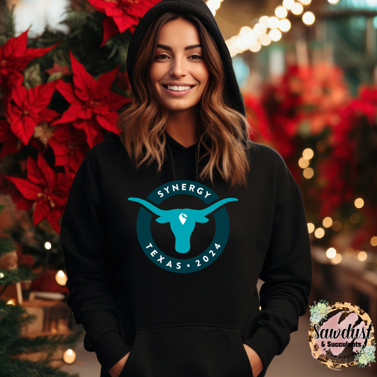 Synergy Texas Company Apparel Black Big Front Image