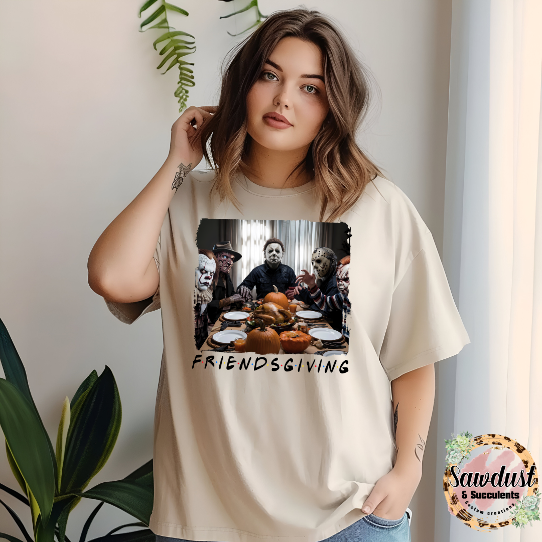 Horror Friendsgiving Tee