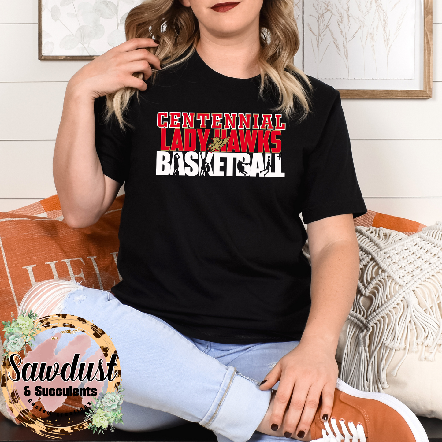 Centennial Lady Hawks Basketball School Spirit Wear