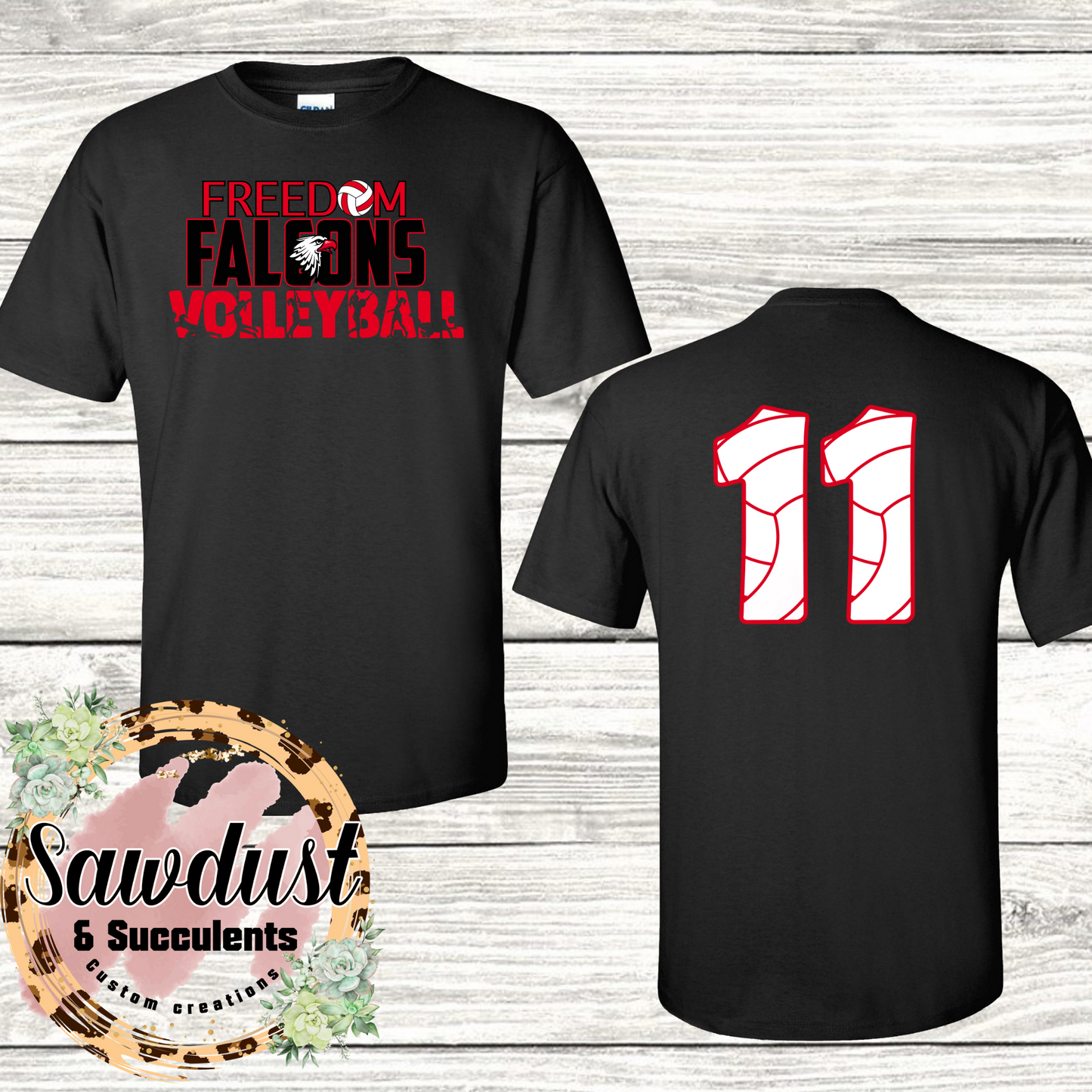 Freedom Falcons Volleyball Custom School Spirit Wear