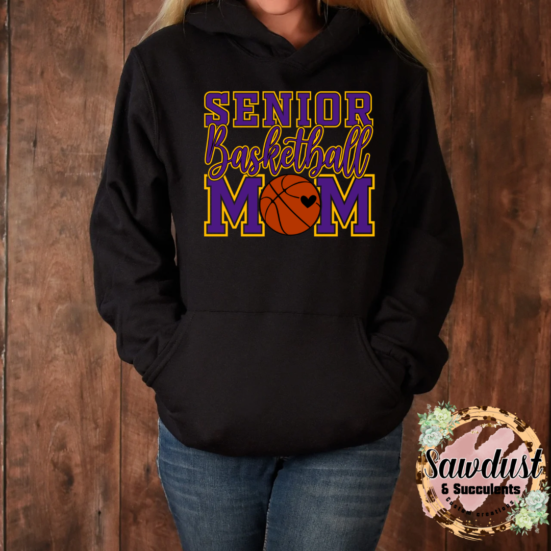 Senior Basketball Mom Granbury Pirates Spirit Wear