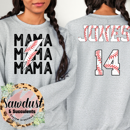 MAMA Baseball Custom Spirit Wear