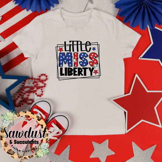 Little Miss Liberty Tee
