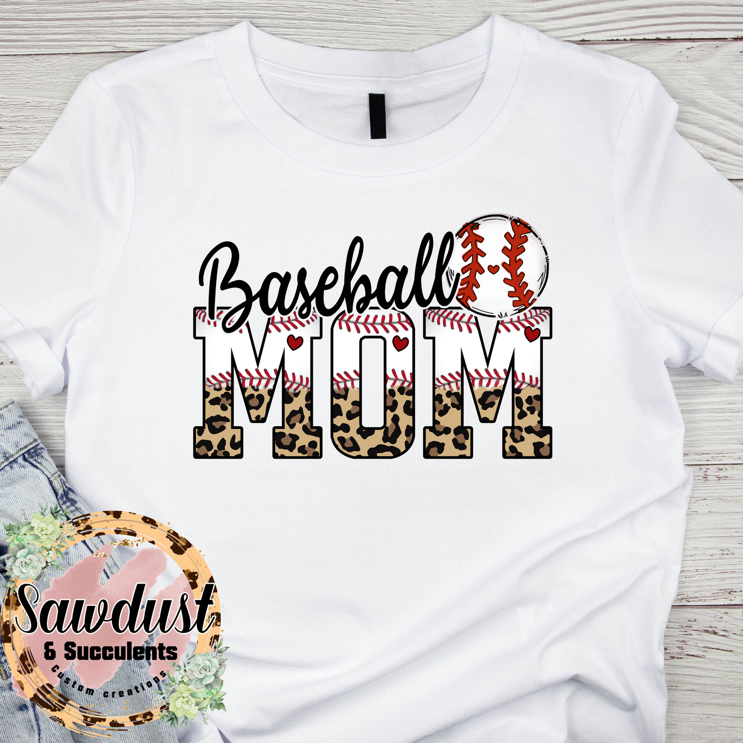 Baseball Mom Tee
