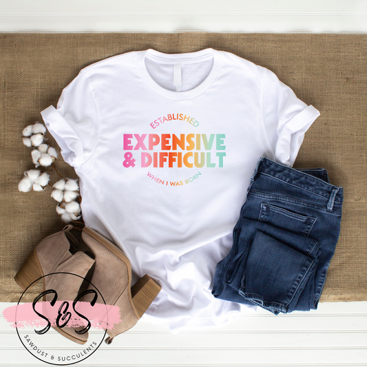Colorful Expensive and Difficult Tee